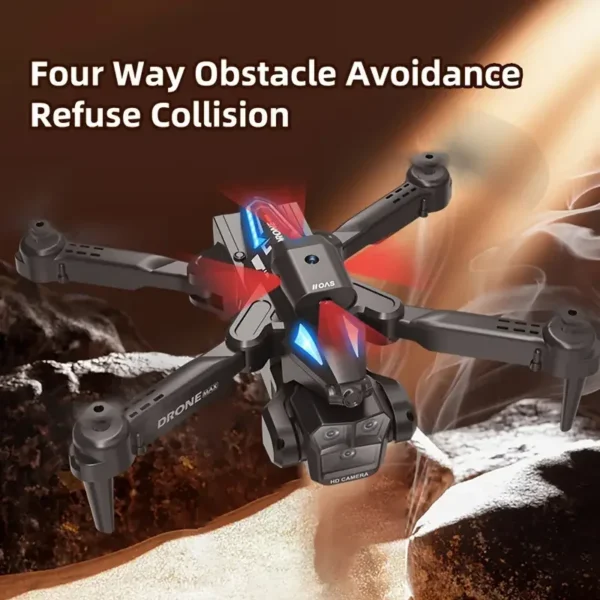 C10 RC Drone 4K Professional Three Camera HD Obstacle Avoidance Dron Wifi FPV Quadcopter Remote Control Aircraft Helicopter Toys - Image 4
