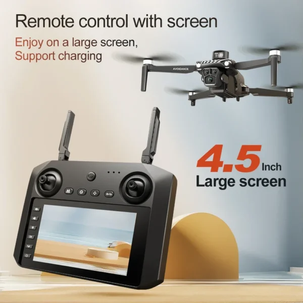 2025 New U99 GPS Drone 4K HD Dual Camera 5G Wifi Quadcopter Automatic Obstacle Avoidance Brushless Foldable Mini Plane Boys Toys - Image 2