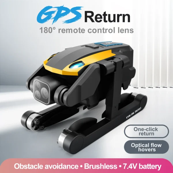 M8 Pro Drone Quadcopter Remote Control Handle Four Axis Aircraft HD 6K Photography UAV Altitude Fixation Helicopter Toys - Image 2