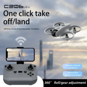 2025 Mini CZ06 Cool Light Drone 4K HD Dual Camera Obstacle Avoidance Optical Flow Aerial Photography Quadcopter Toys Gift Hot