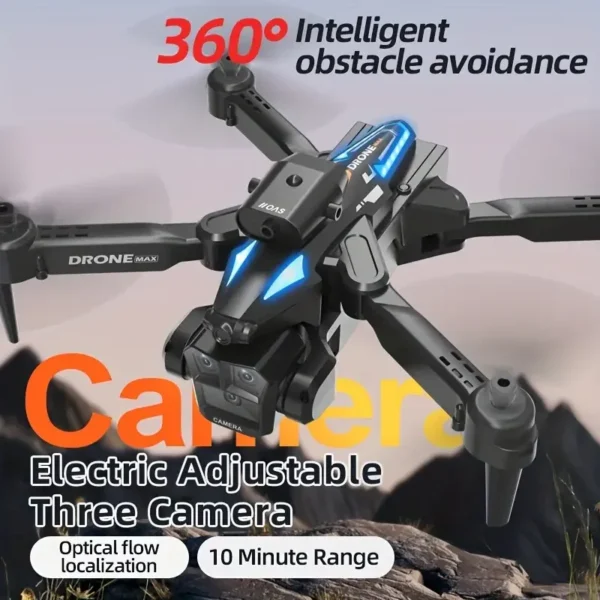 C10 RC Drone 4K Professional Three Camera HD Obstacle Avoidance Dron Wifi FPV Quadcopter Remote Control Aircraft Helicopter Toys - Image 5