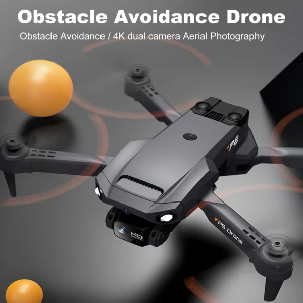 P8 RC Drone with Camera 4K Dual Camera RC Quadcopter with Function 4 Sided Obstacle Avoidance Waypoint Flight Gesture Control - Image 6