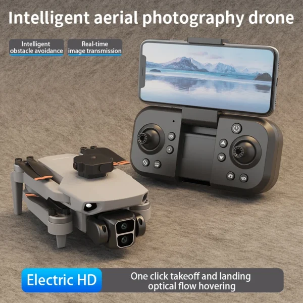 LYZRC L106 / L106MAX HD Dual Camera Switching Brushless Motor RC Drone Foldable Mini Wifi 2.4GHz 360° Intelligent OAS Helicopter - Image 4