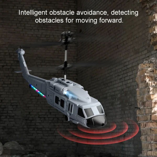 New KY205 RC Helicopter Drone HD Dual Camera Avoid Obstacle Gesture Sensing Six-axis Remote Control Helicopter Toys for Boys - Image 3