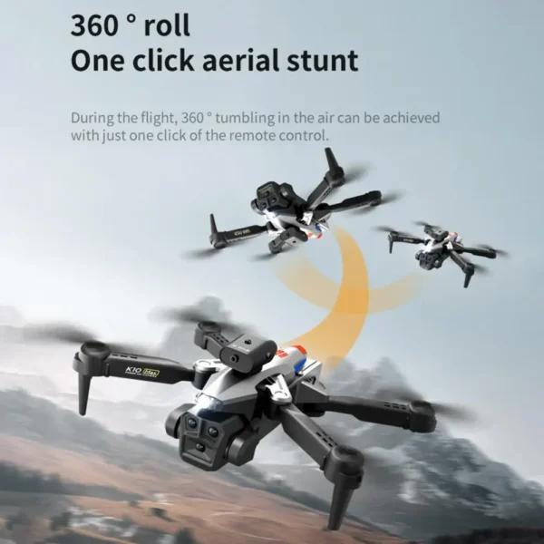 Optical Flow Hover Drone Foldable Easy Height Control Drone 4k Camera Brushless Motor Drone with Obstacle Avoidance for Kids - Image 3
