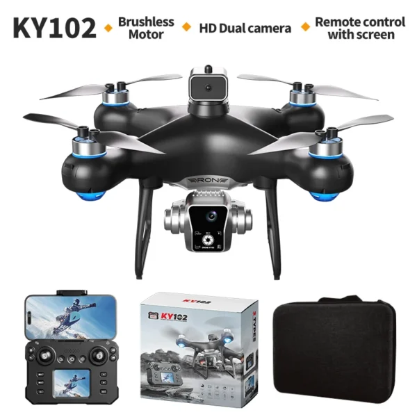 Xiaomi KY102 Drone Professional 8K HD Dual Camera 5G GPS Screen Controlled Brushless Obstacle Avoidance Quadcopter RC 15000M - Image 5