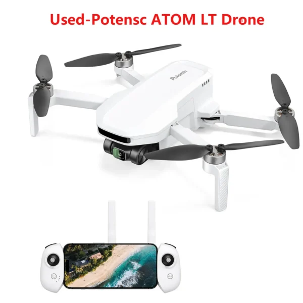 Used Potensic ATOM LT GPS Drone 2.5K Camera 4KM FPV Transmission