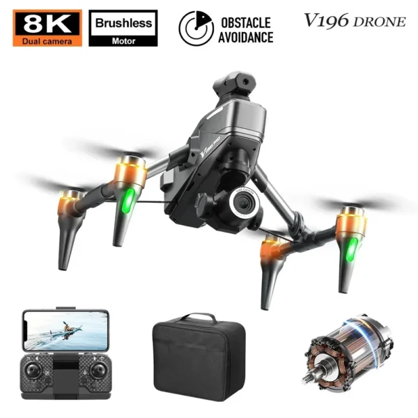 Drone with 8k professional camera rc best selling professional mini dron fpv rc airplane long distance drift drone - Image 3