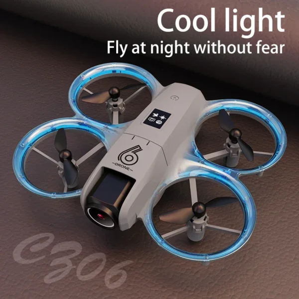 2025 Mini CZ06 Cool Light Drone 4K HD Dual Camera Obstacle Avoidance Optical Flow Aerial Photography Quadcopter Toys Gift Hot - Image 5