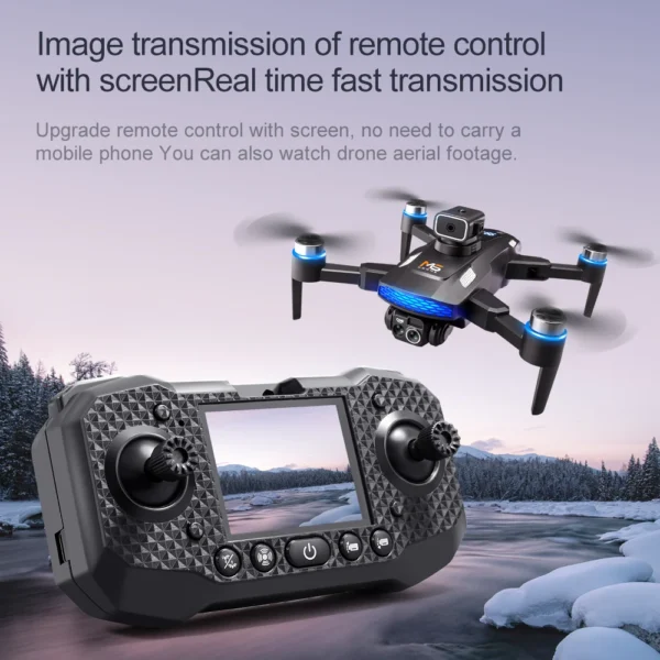 New M6 Drone 8K Professional For Xiaomi 4K Camera Drones 5G WIFI FPV Video UAV large screen remote control RC Dron Quadcopter - Image 5