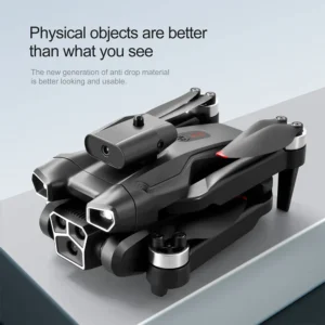 S151 Mini Rc Drone 4K Profesional With ESC Three HD Camera Intelligent Obstacle Avoidance Drone RC Plane Brushless Motor Drones