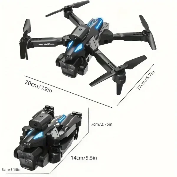 C10 RC Drone 4K Professional Three Camera HD Obstacle Avoidance Dron Wifi FPV Quadcopter Remote Control Aircraft Helicopter Toys - Image 2