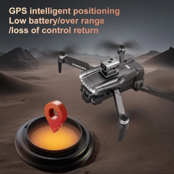 For Xiaomi V198Max GPS Drone 4K Professional HD Two Camera Dron Brushless Motor 5G WIFI FPV RC Quadcopter Helicopter wish Screen - Image 4