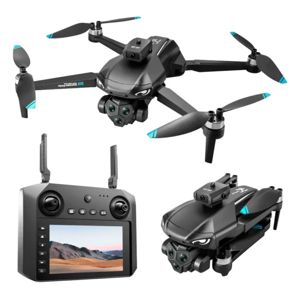 NEW M33 MAX Outdoor Drone Professional 6K HD ESC Sero Dual Camera 5G Wifi GPS Foldable Brushless Optical Flow RC Quadcopter Toys - Image 6