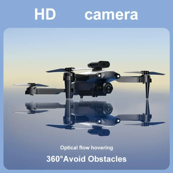New 809 Pro Drone 4K HD Dual Camera with Dual Camera Optical Flow & Obstacle Avoidance, Foldable RC Quadcopter Toy 25min Flight - Image 6