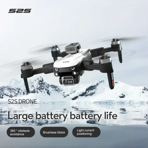 Xiaomi S2S Drone 8K 5G GPS HD Aerial Photography Dual-Camera Omnidirectional Obstacle Brushless Avoidance Quadcopter Toys - Image 2