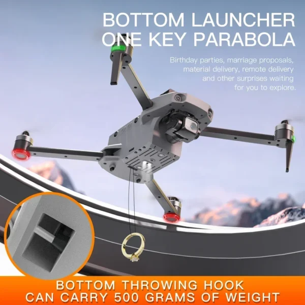 K11 Tubro GPS Drone Professional 8K Video HD Dual Camera Aerial Photography 360° Obstacle Avoidance Brushless Quadcopter RC Toys - Image 3