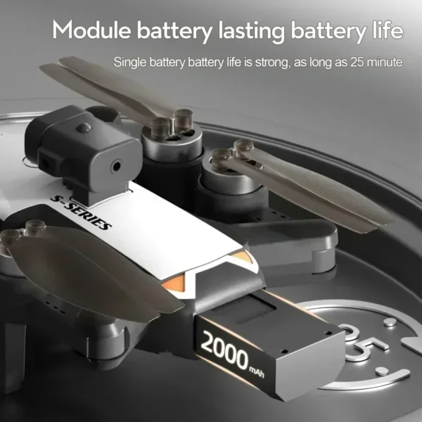 For Xiaomi S2S Mini Drone Profesional 8K Dual Camera Brushless Motor Obstacle Avoidance Dron RC Helicopter Foldable Quadcopter - Image 3