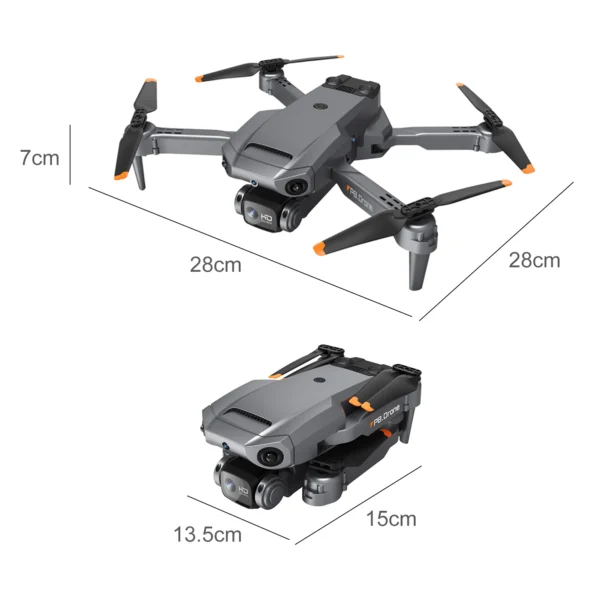 P8 RC Drone with Camera 4K Dual Camera RC Quadcopter with Function 4 Sided Obstacle Avoidance Waypoint Flight Gesture Control - Image 2