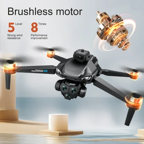 NEW M33 MAX Outdoor Drone Professional 6K HD ESC Sero Dual Camera 5G Wifi GPS Foldable Brushless Optical Flow RC Quadcopter Toys - Image 4