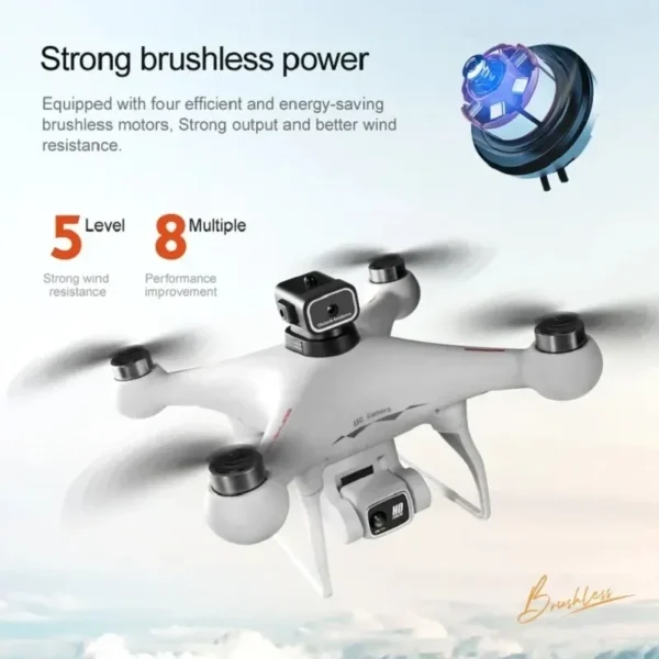 S116 MAX Drone Professional with 3 Batteries 8K Dual Camera Optical Flow Brushless 360° Obstacle Avoidance WIFI FPV RC Dron Toys - Image 5
