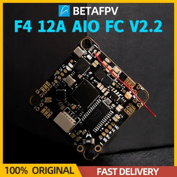 BetaFPV ELRS F4 1-2S 12A AIO Brushless Flight Control ICM2689 F411 BL-Heli 12A 2.4G V2.0 Integrated Receiver For 3inch FPV Drone