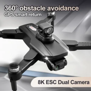 8K Dual Camera Hd 1080P Brushless GPS Drone Motor Automatic Return Foldable Quadcopter Mini 4k UAV Kid Gift Toys Helicopter