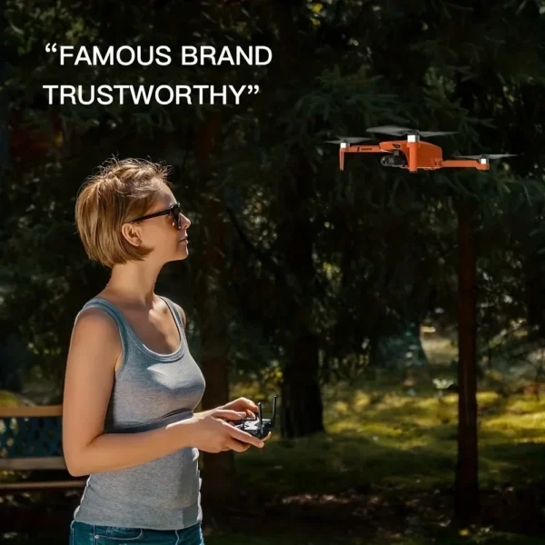 KF102 4K HD GPS Drone with Dual Camera 2-Axis Gimbal Optical Flow WiFi FPV, Foldable Quadcopter Toy for Adults and Kids - Image 4