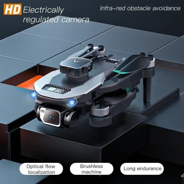 New S150 Drone Brushless Dual Camera HD Optical Flow 4-Sided Obstacle Avoidance Electrically Adjustable Children's Drone Toy - Image 6