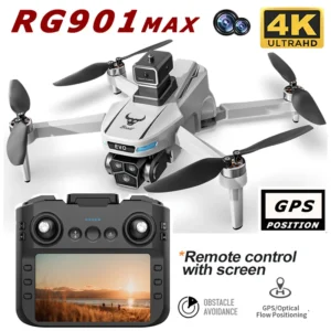 SG901 MAX Drone 8K Professional HD Dual Camera With Screen GPS 5G WIFI 360°Obstacle Avoidance Brushless Foldable Quadcopter Dron