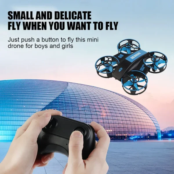JC811 Mini Quadcopter 4k 360 Degree Rotation Headless Mode Video Shooting Stunt Hexacopter Drone for Kids Beginner with Camera - Image 4
