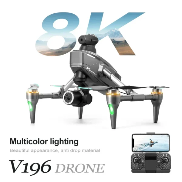 Drone with 8k professional camera rc best selling professional mini dron fpv rc airplane long distance drift drone - Image 2