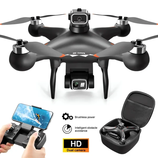 S116 MAX Drone Professional with 3 Batteries 8K Dual Camera Optical Flow Brushless 360° Obstacle Avoidance WIFI FPV RC Dron Toys - Image 3