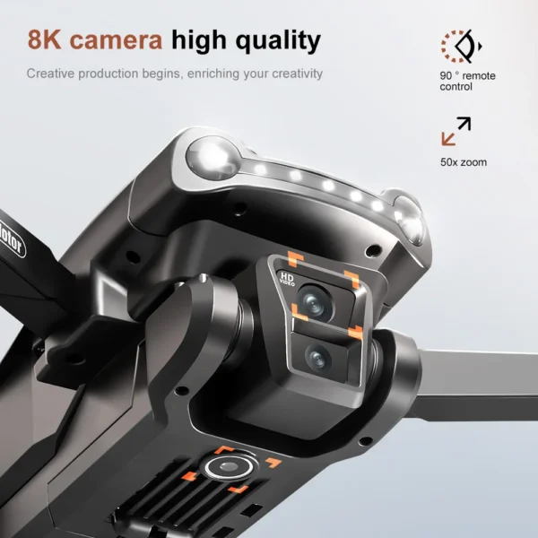 For Xiaomi V198Max GPS Drone 4K Professional HD Two Camera Dron Brushless Motor 5G WIFI FPV RC Quadcopter Helicopter wish Screen - Image 3