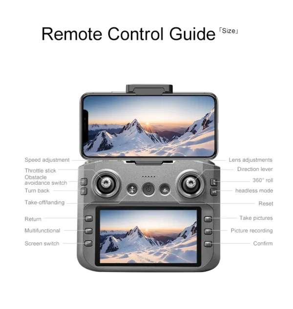 Xiaomi Mijia A14Pro max GPS Brushless 8K three Camera Optical Flow Obstacle Avoidance Foldable Quadcopter RC Distance Drone Toys - Image 6