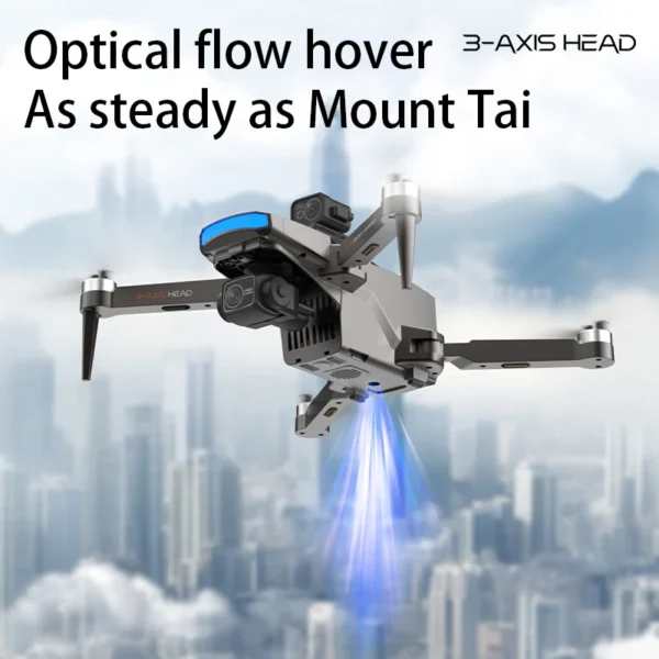 2025 New Hot Selling Q7 Drone Tricopter Head 1080P Version 5G WiFi Obstacle Avoidance Optical Flow Brushless Foldable Quadcopter - Image 5