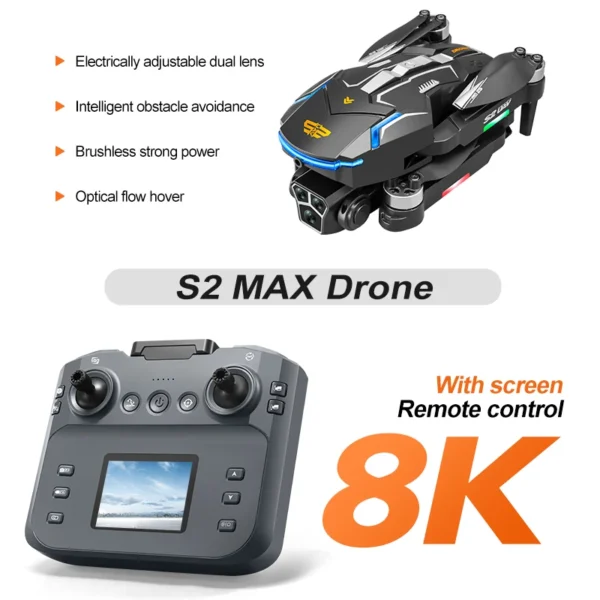 Xiaomi Mijia S2 RC Drone Professional 8K Aerial HD Avoiding Obstacle with Large Screen Remote Control Folding Brushless Drones - Image 6