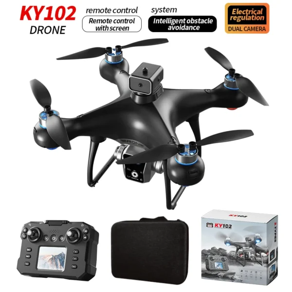 Xiaomi KY102 Drone Professional 8K HD Dual Camera 5G GPS Screen Controlled Brushless Obstacle Avoidance Quadcopter RC 15000M - Image 4
