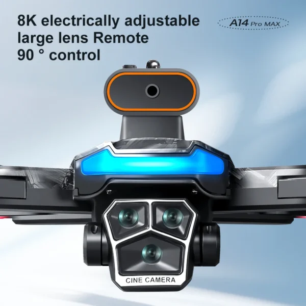 Xiaomi Mijia A14Pro max GPS Brushless 8K three Camera Optical Flow Obstacle Avoidance Foldable Quadcopter RC Distance Drone Toys - Image 2
