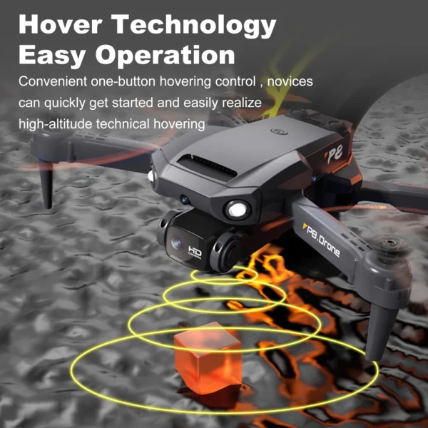 P8 RC Quadcopter with Camera 4K Dual Camera RC Drone with Function 4 Sided Obstacle Avoidance Waypoint Flight Gesture Control - Image 6