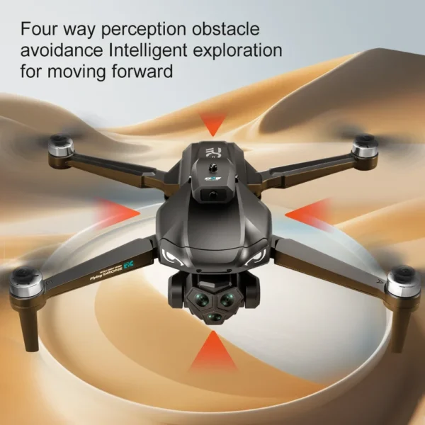 NEW M33 MAX Outdoor Drone Professional 6K HD ESC Sero Dual Camera 5G Wifi GPS Foldable Brushless Optical Flow RC Quadcopter Toys - Image 3