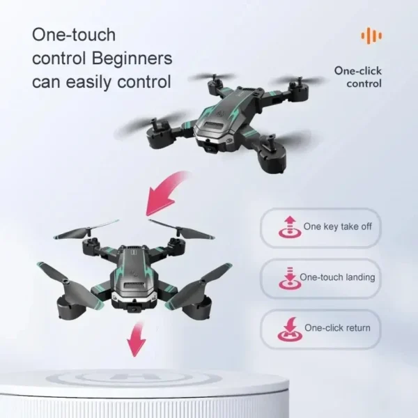 New S6 Rc Drone G6 Profesional 8K HD Camera Obstacle Avoidance Aerial Photography Optical flow Foldable 5G GPS Quadcopter Gifts - Image 5