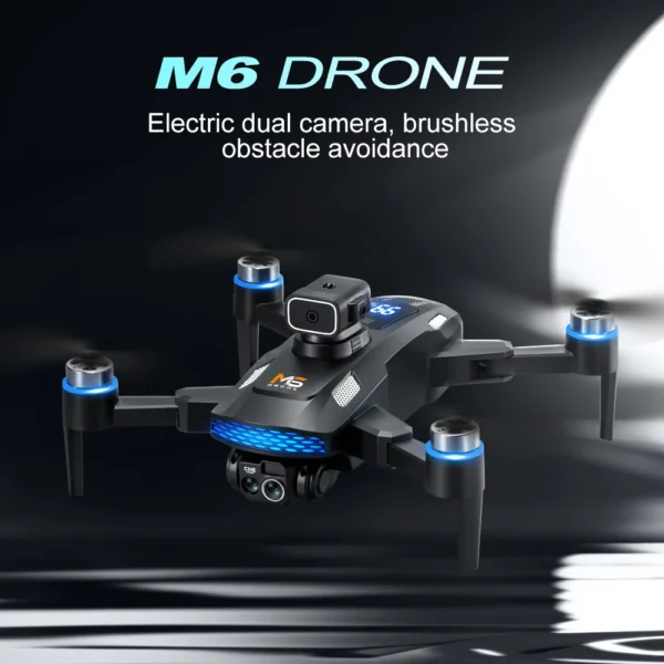 M6 Drone For Xiaomi 8K Pro with 5G WIFI FPV 4K HD Camera Screen Remote Control for Professional Aerial Shots RC Children's Toys - Image 2