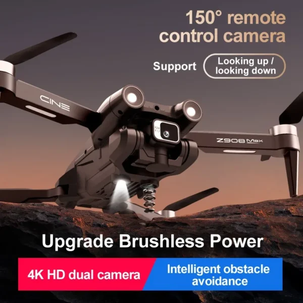 For Xiaomi Z908 Pro MAX Drone 8K 5G WIFI Professional Camera Obstacle Avoidance Remote Control Quadcopter Long FlightTime RC Toy - Image 2