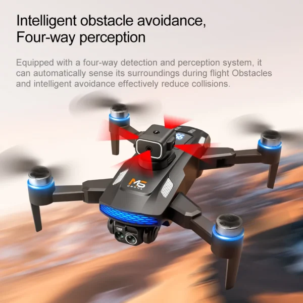 New M6 Drone 8K Professional For Xiaomi 4K Camera Drones 5G WIFI FPV Video UAV large screen remote control RC Dron Quadcopter - Image 2