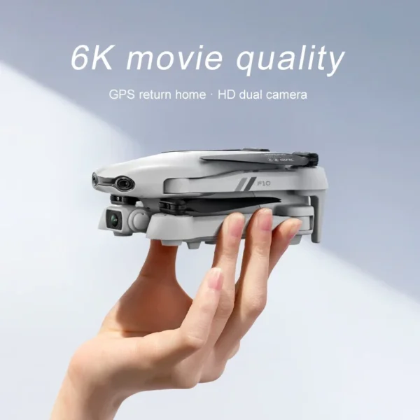 New F10 Professional GPS Drone with 6K HD Dual Cmera 2000M Flight Distance Intelligent Positioning Return Quadcopter RC Drone - Image 2