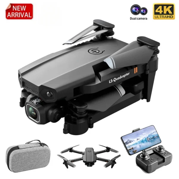 2024 New XT6 Mini Drone 4K 1080P HD Camera WiFi Fpv Air Pressure Altitude Hold Foldable Quadcopter RC Dron Kid Toy Boys GIfts - Image 2