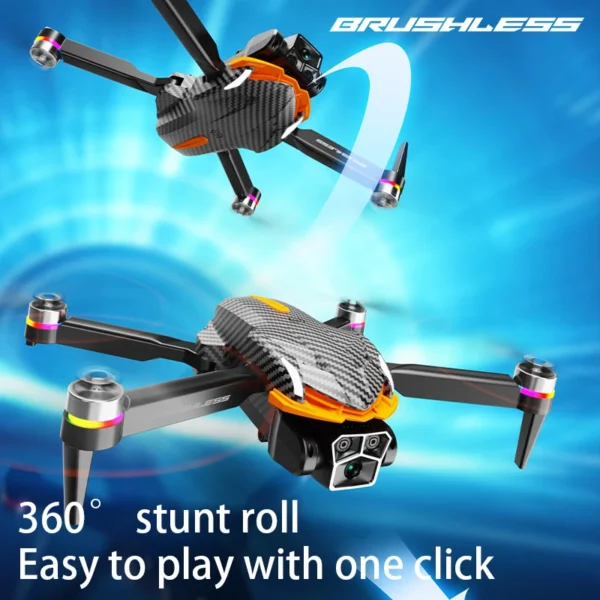 KBDFA AE4 Pro Drone 8K Dual Camera Rc Quadcopter With Function Trajectory Flight Gesture Control Rc Quadcopter Drone Toys - Image 6