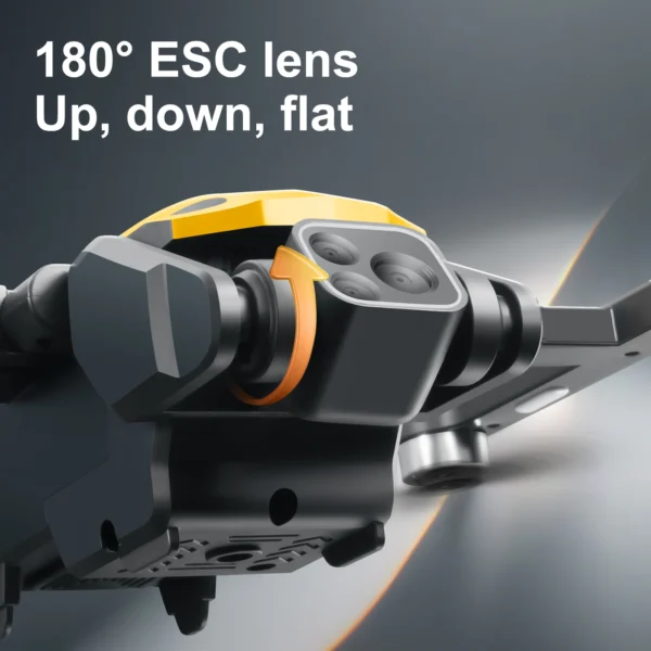 M8 Pro Drone 4k Profesional HD 4k Rc Airplane Dual-Camera Wide-Angle Head Remote Quadcopter Airplane Toy Helicopter - Image 5