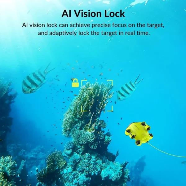 Hot SalesFIFISH V6IC Underwater Drone Kit With With Industrial Case, AI Vision Lock 360 Omnidirectional Movement Underwater ROV - Image 5